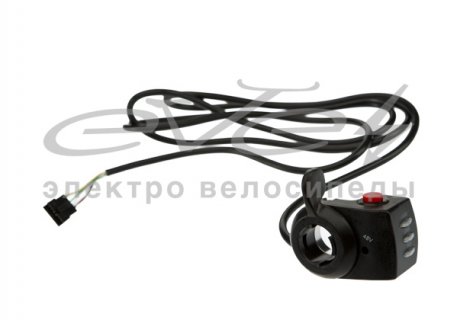 Ручка газа с LED индикатором заряда аккумулятора